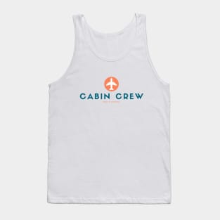 Retro Vintage Cabin Crew Lounge Bar Tank Top